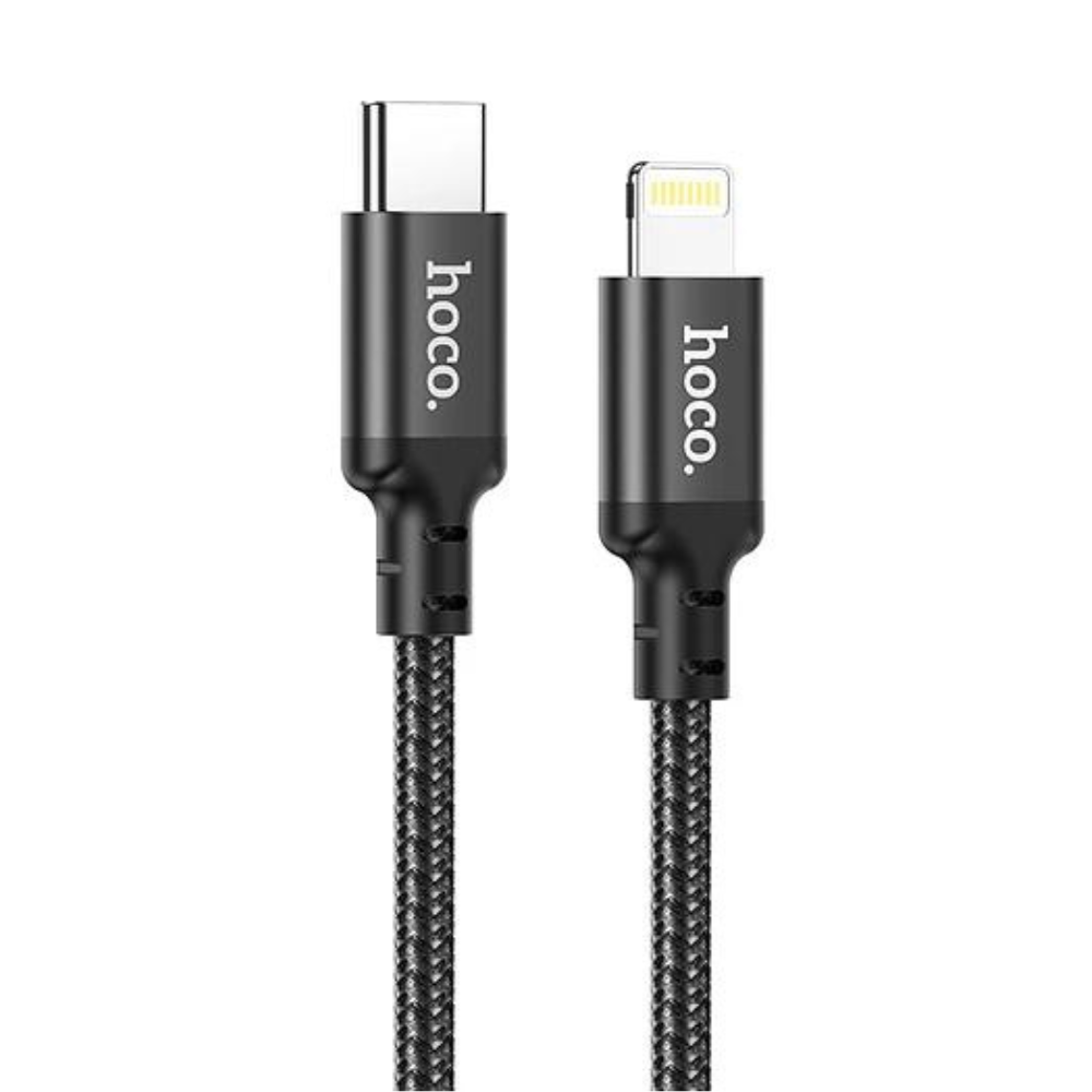 CABLE TIPO C A LIGHTNING - HOCO DATOS CARGA RÁPIDA X14 (IPHONE)