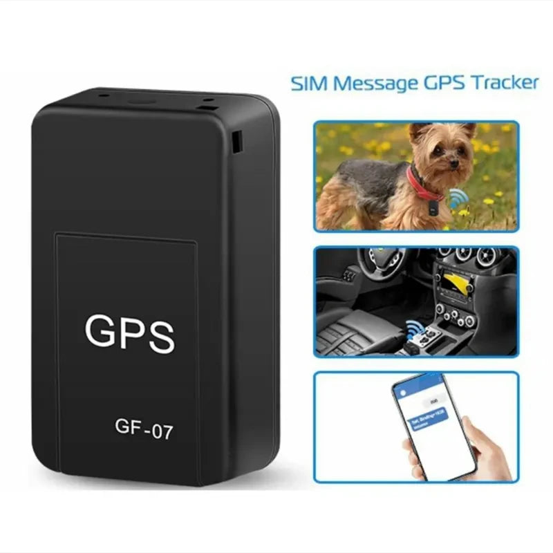 Localizador GPS antirrobo para automóviles con imán fuerte.