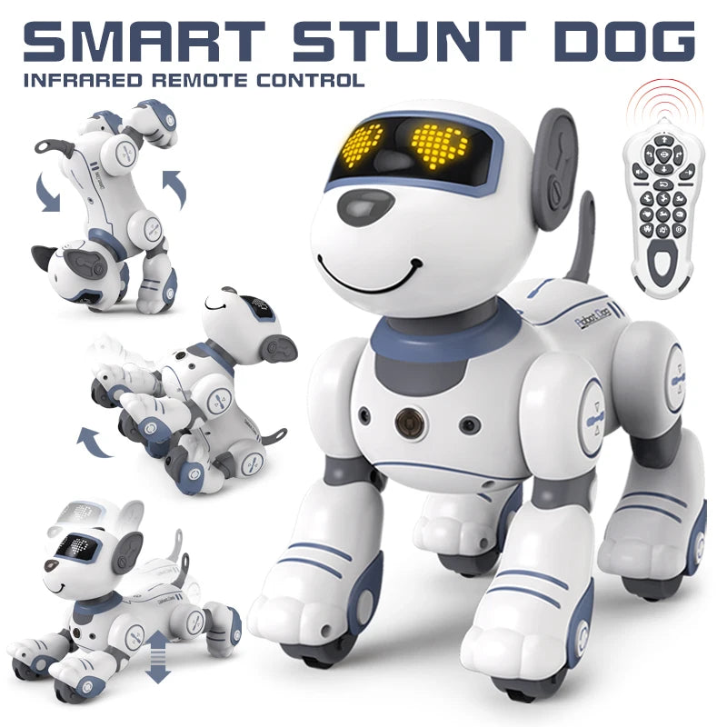 SMART ROBO DOG: Perro Robot Inteligente con Control Remoto